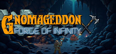 Cover art from Gnomageddon: Forge of Infinity
