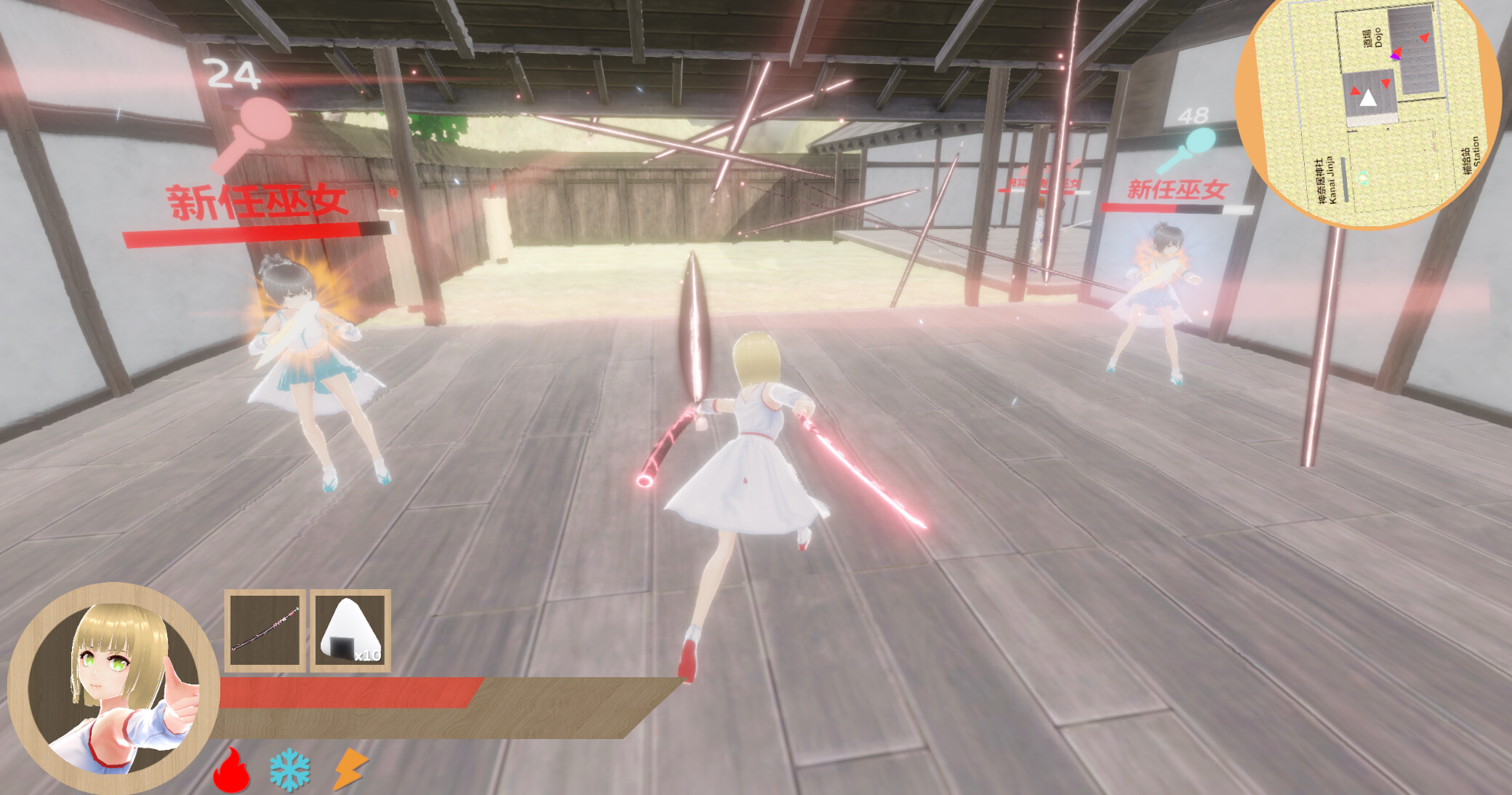 宥蘿的巫女修行錄 Miko Yuro: Training Record screenshot 3