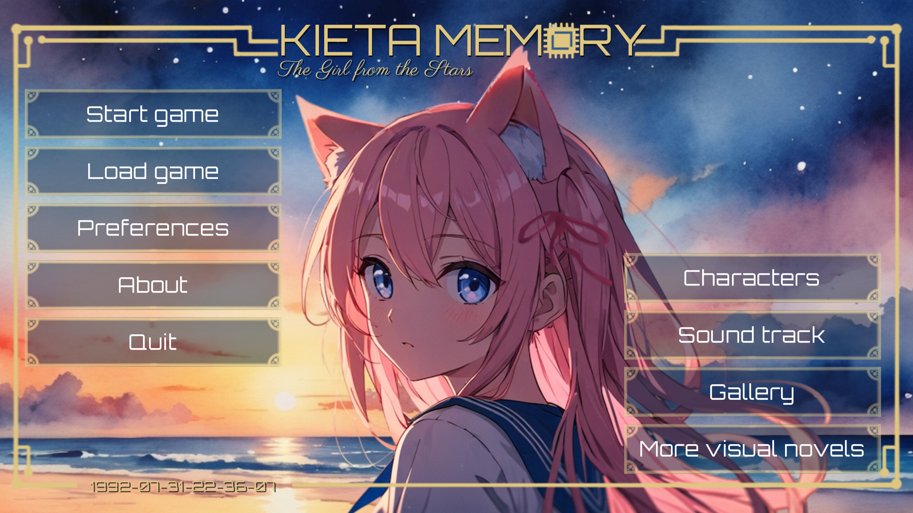 KIETA MEMORY – The Girl from the Stars trailer