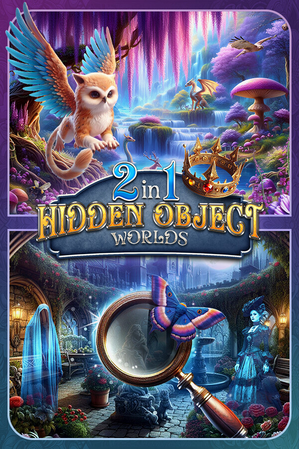 2 in 1 Hidden Object Worlds