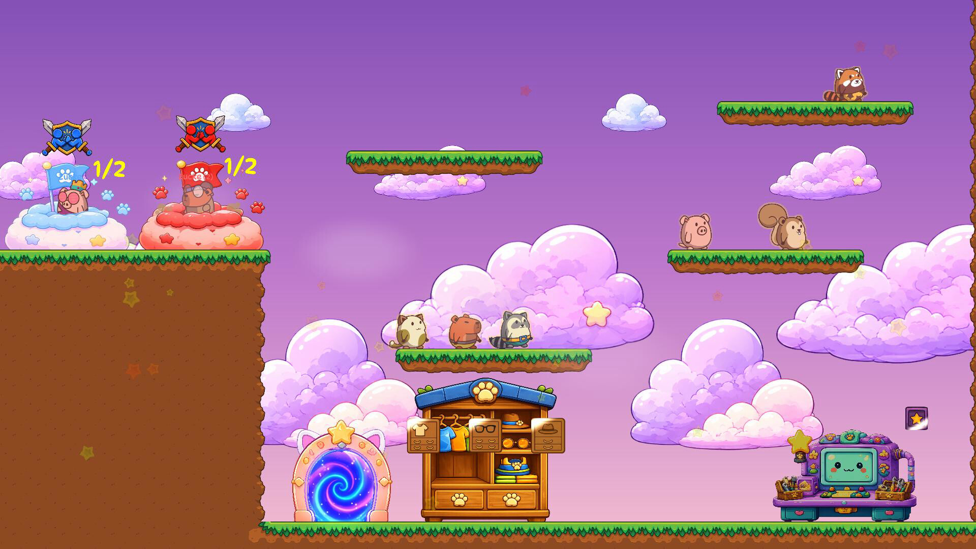 Pets party trailer