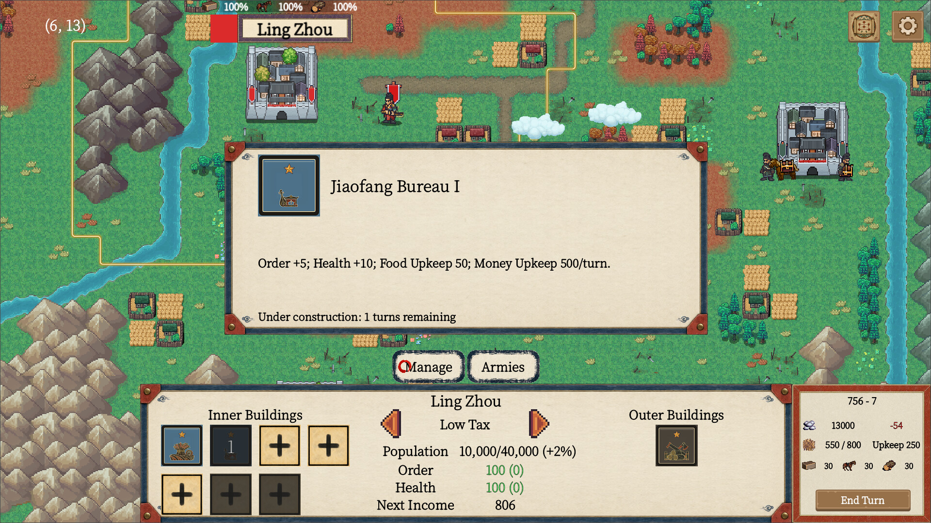 General Tactics: An Shi Rebellion screenshot 2