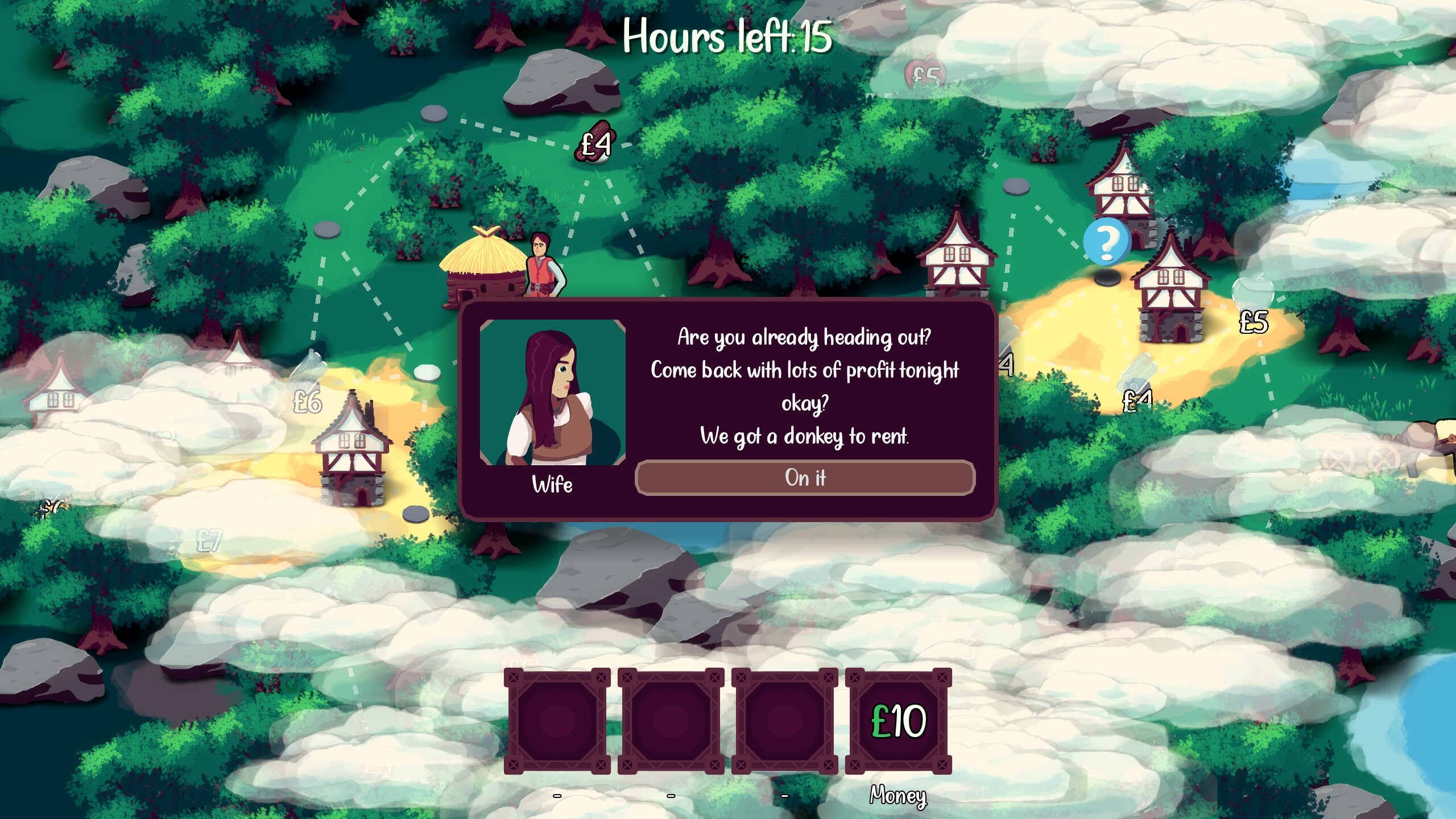 Merchanting in 1346 trailer