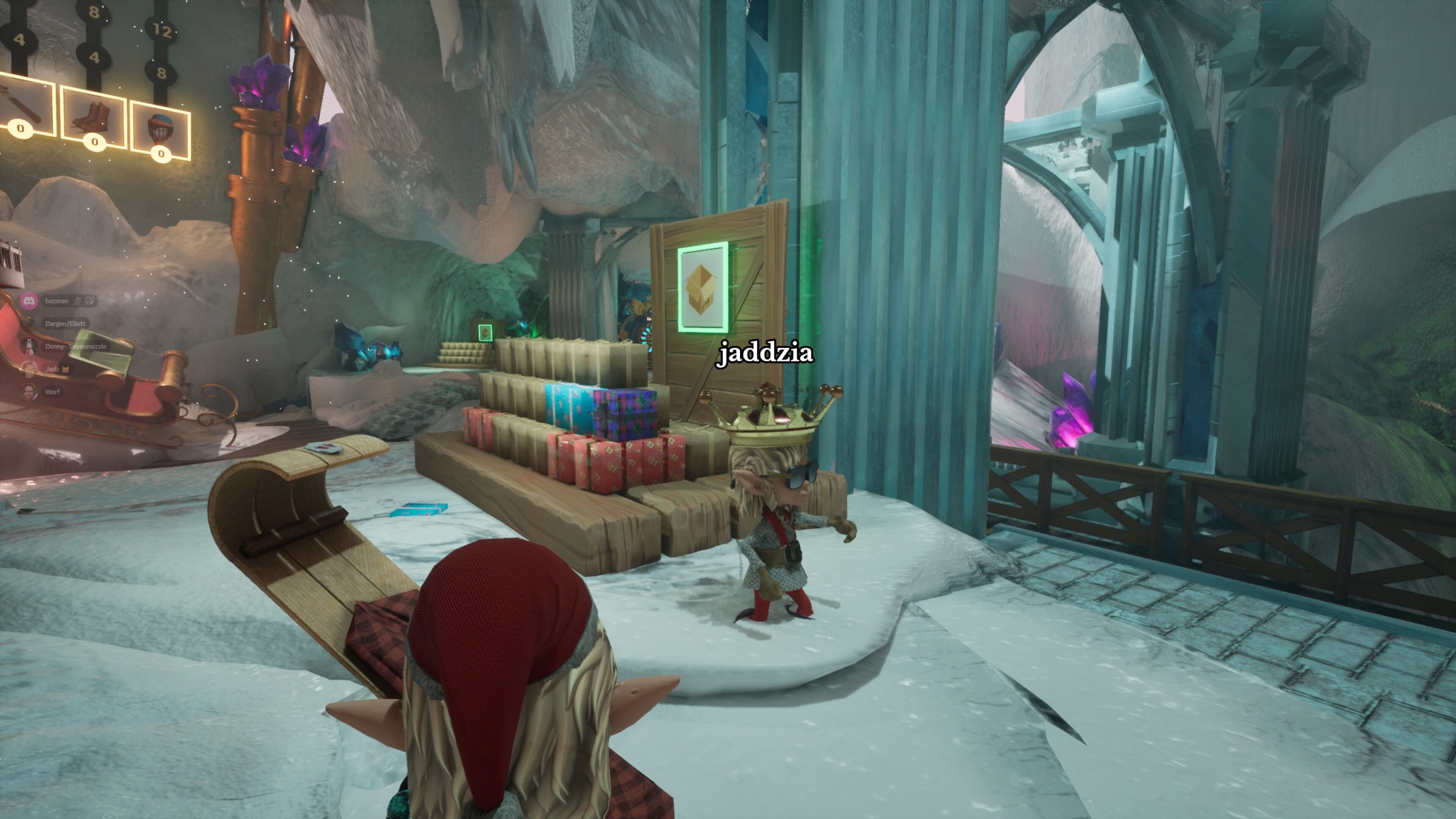 North Pole Workshop trailer