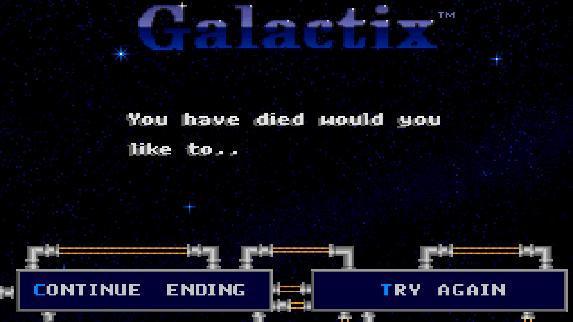 Galactix screenshot 1