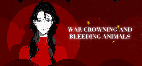 Cover art from war crowning and bleeding animals