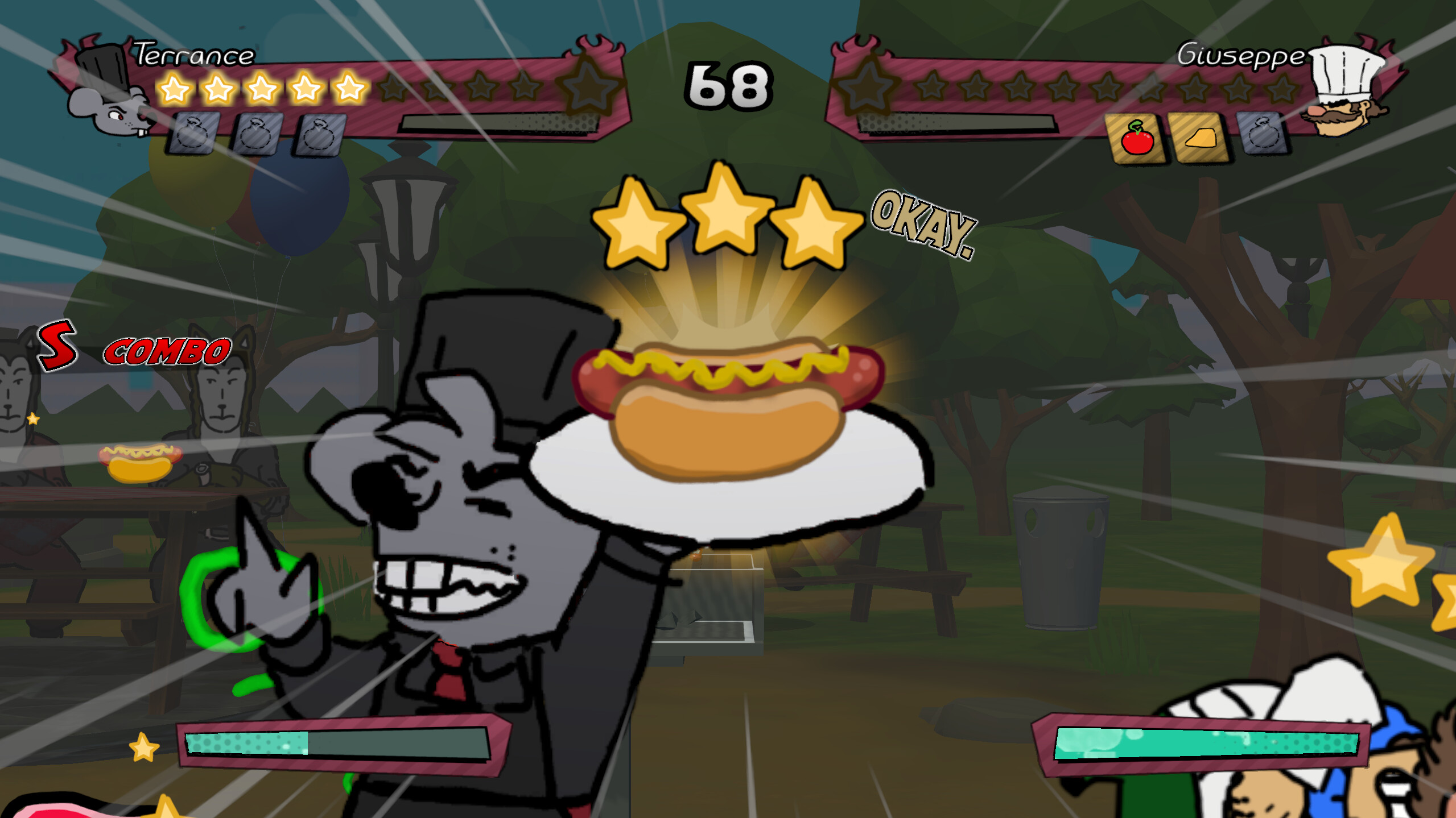 Cooking Fist screenshot 2