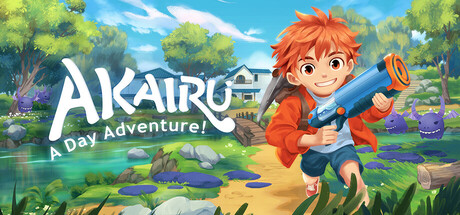 Cover art from AKAIRU: A Day Adventure!