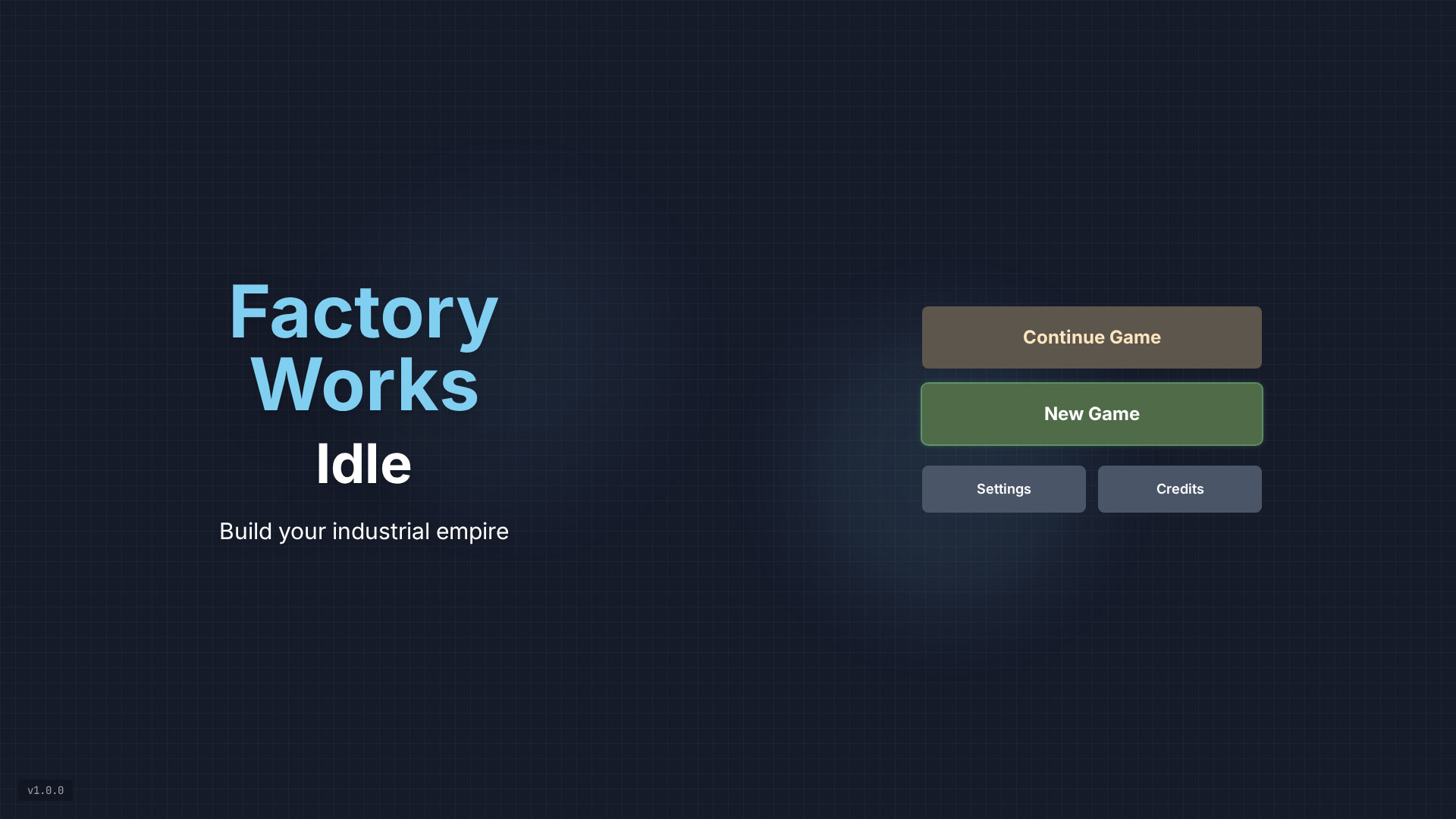 Factory Works Idle trailer