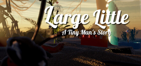 Cover art from LARGE Little : A Tiny Man's Story