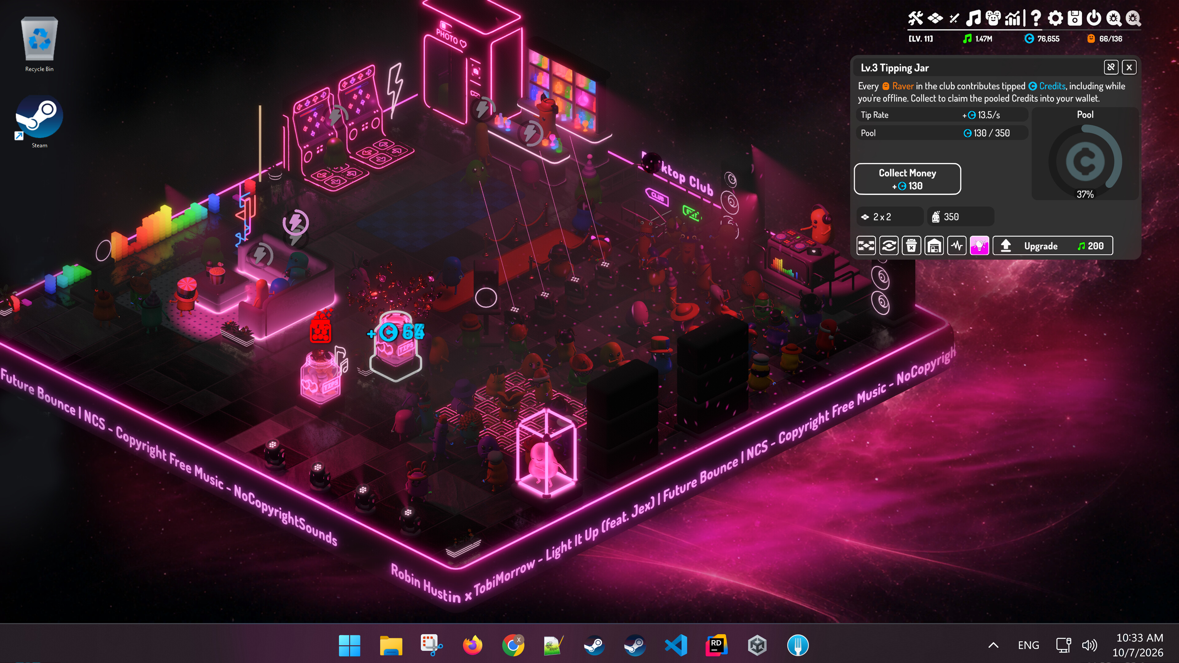 Desktop Rave: Idle Audio Club screenshot 5