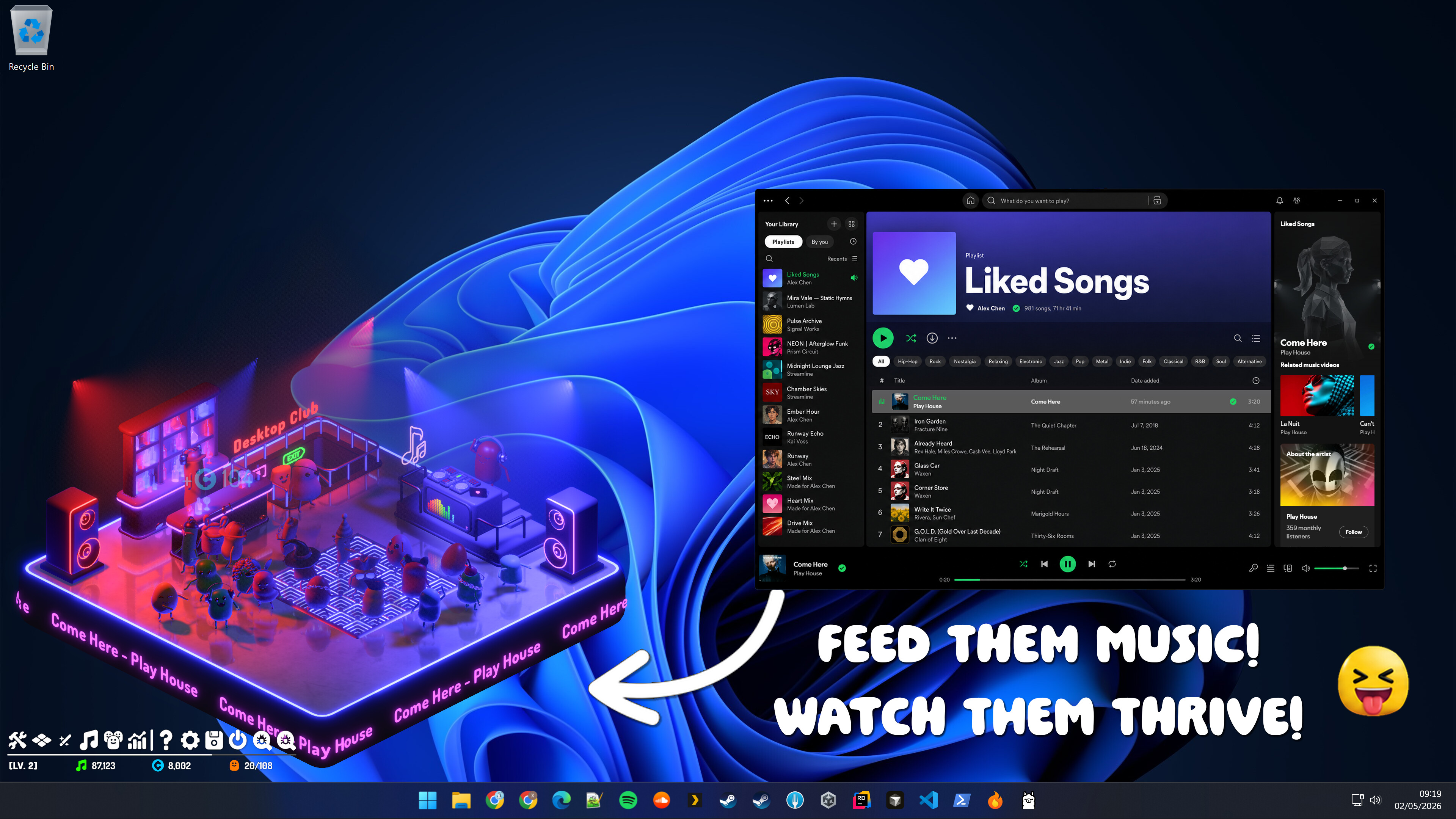 Desktop Rave: Idle Audio Club trailer