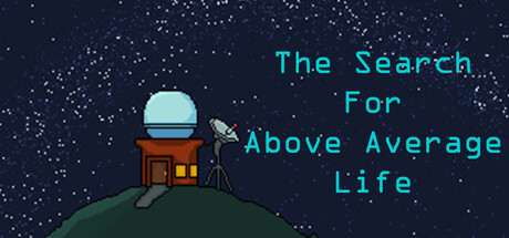 Cover art from The Search For Above Average Life