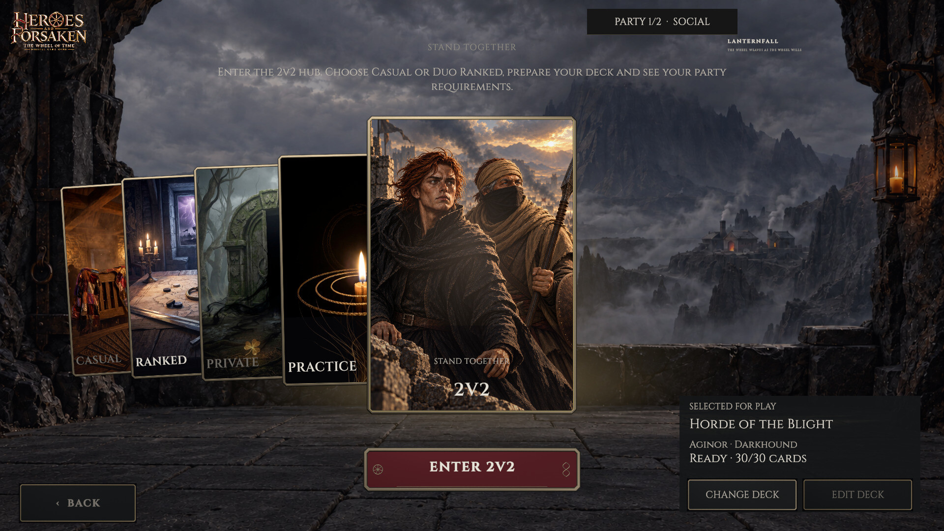 Heroes and Forsaken: The Wheel of Time Digital Card Game screenshot 4