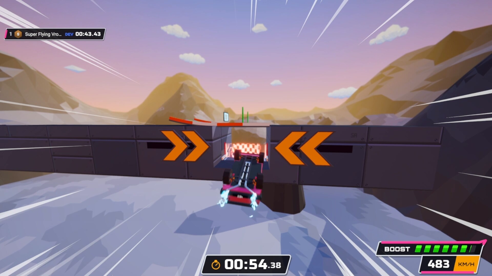 Super Flying Vroom Vroom screenshot 2