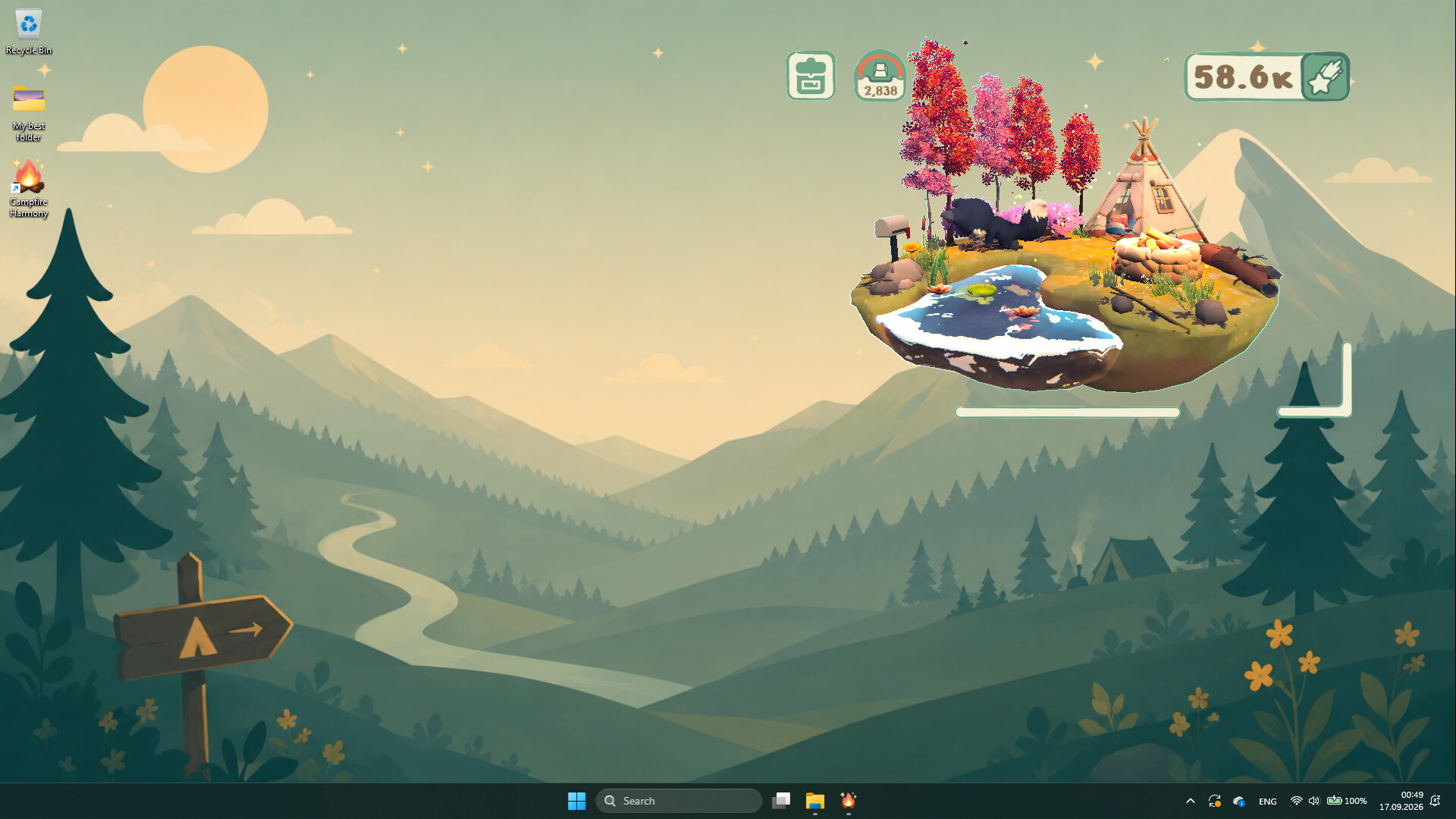 Campfire Harmony screenshot 2
