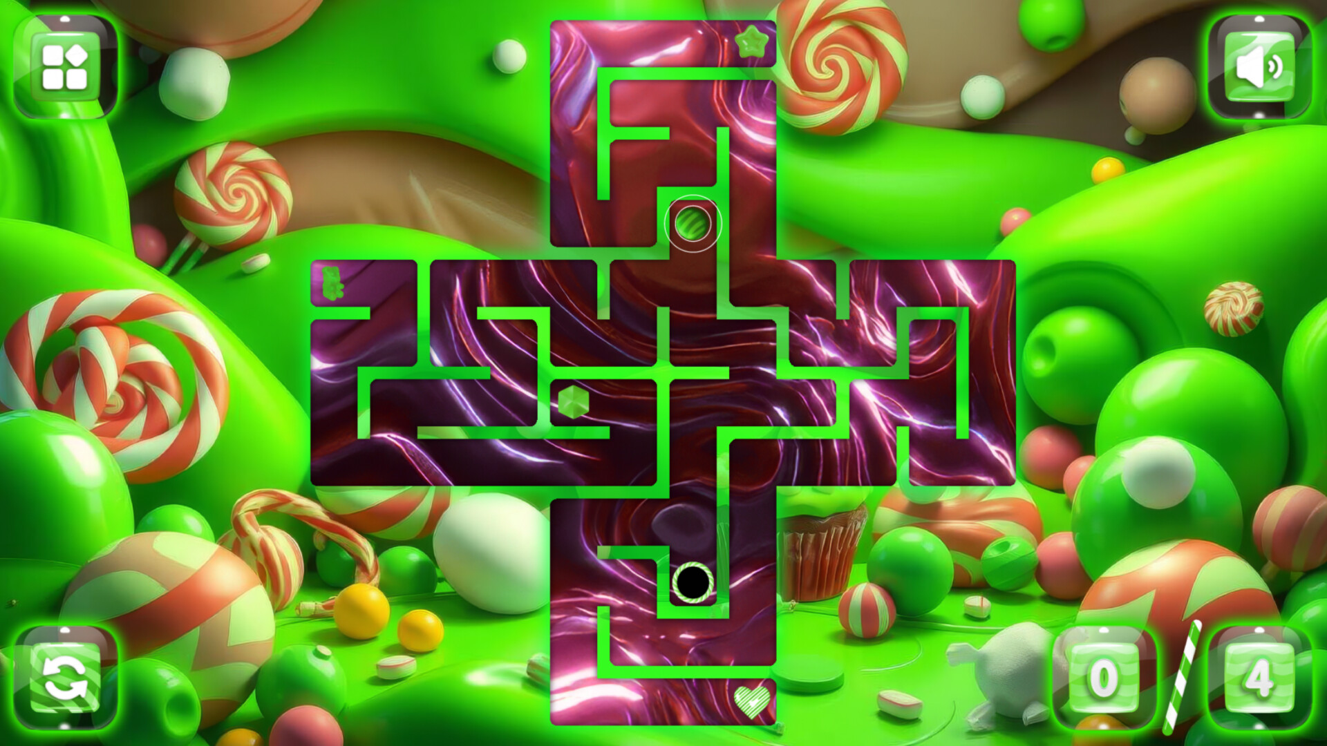 Sweetie Candy Maze: Green Apple trailer