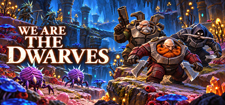 Cover art from We Are The Dwarves