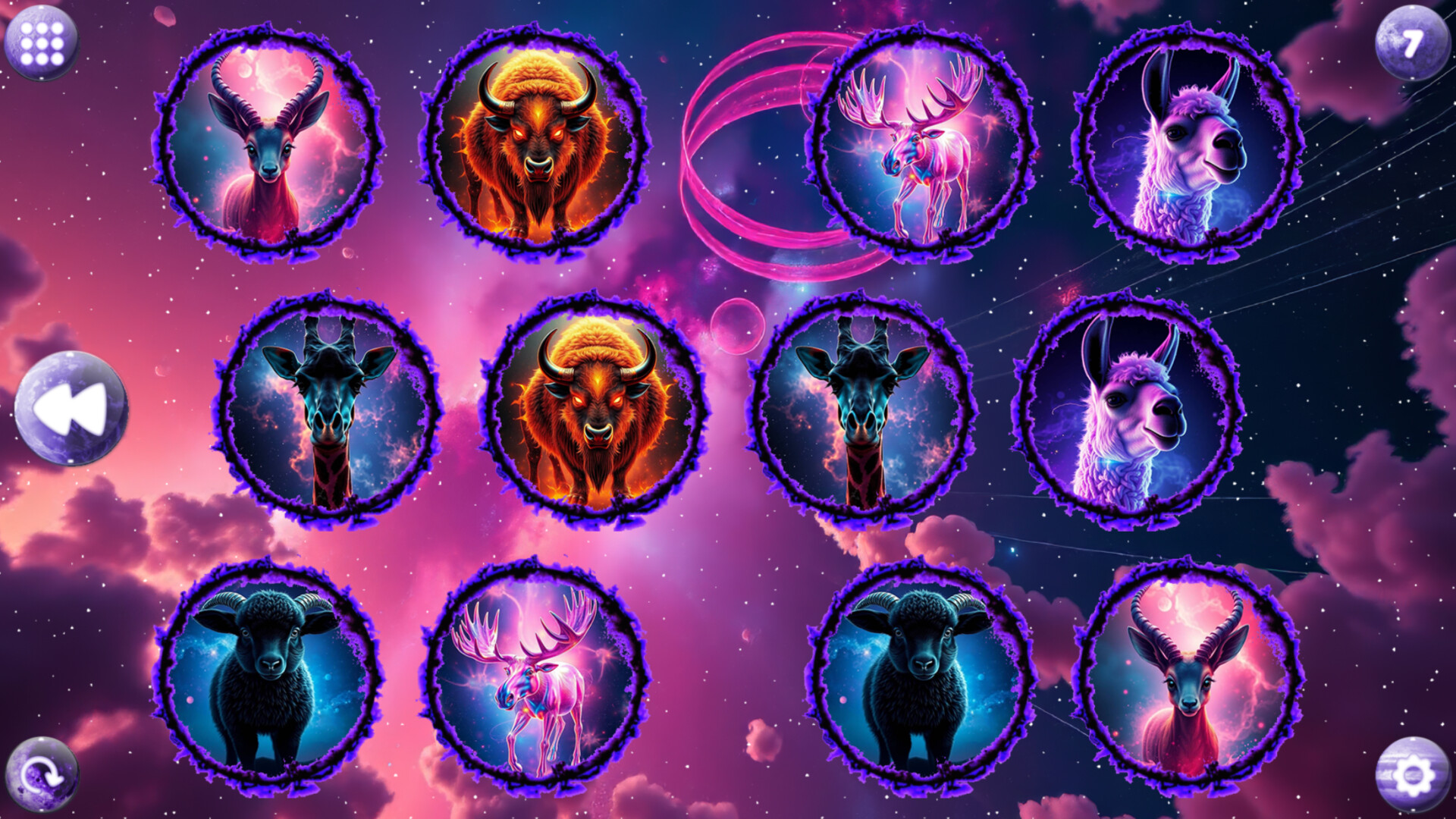Space Memory: Artiodactyls screenshot 5