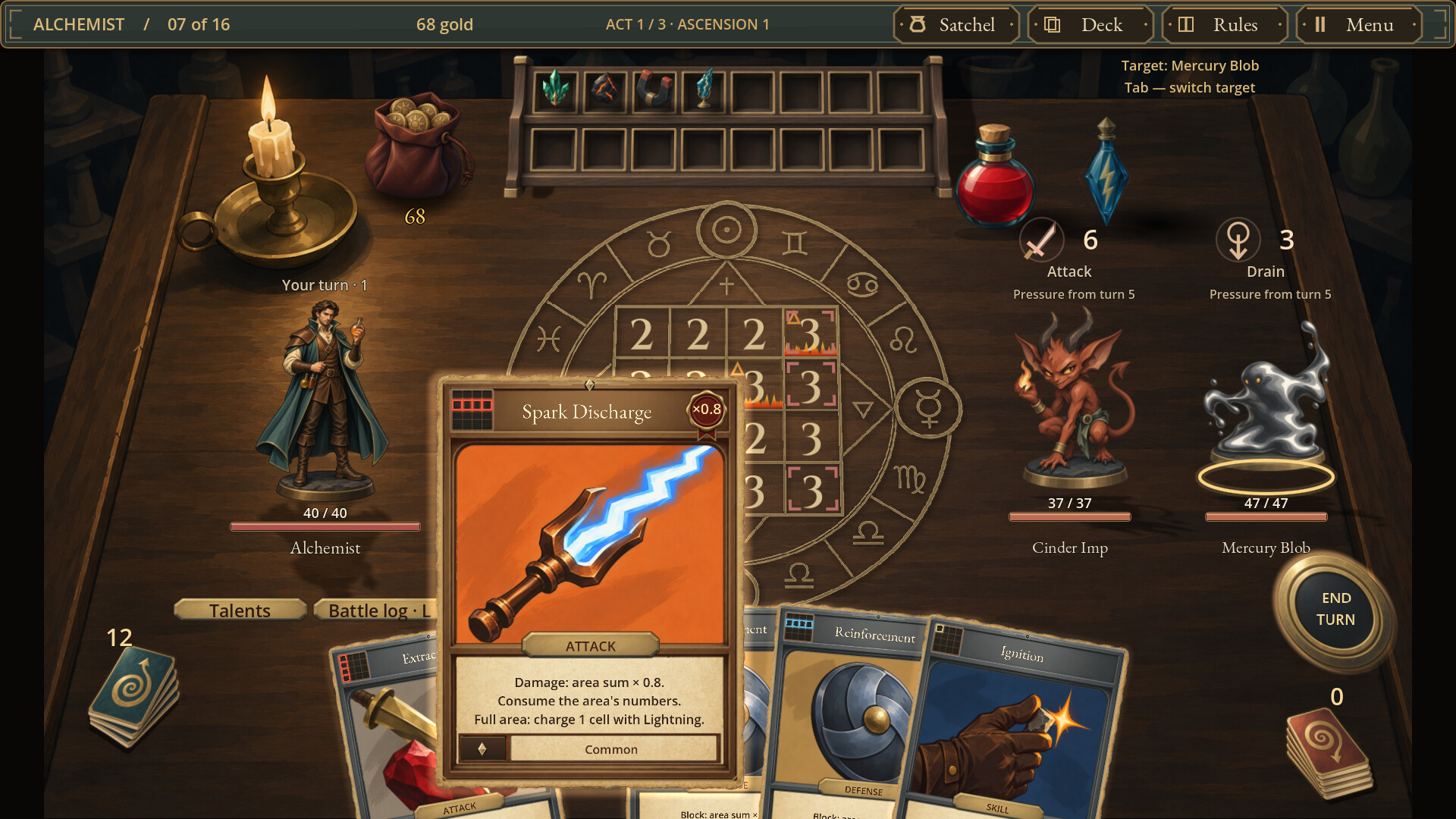 Numeromantia screenshot 2