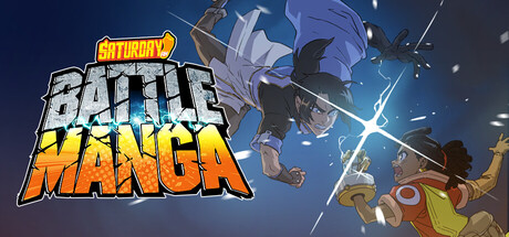 Cover art from Saturday AM: Battle Manga