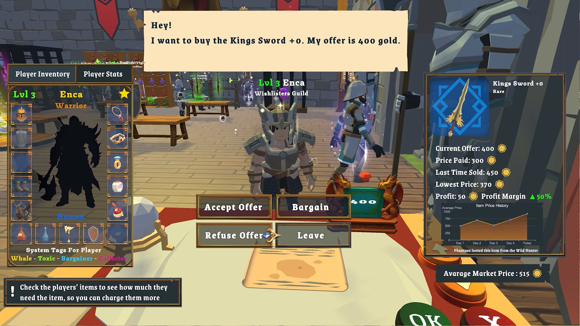 MMORPG NPC Simulator screenshot 3