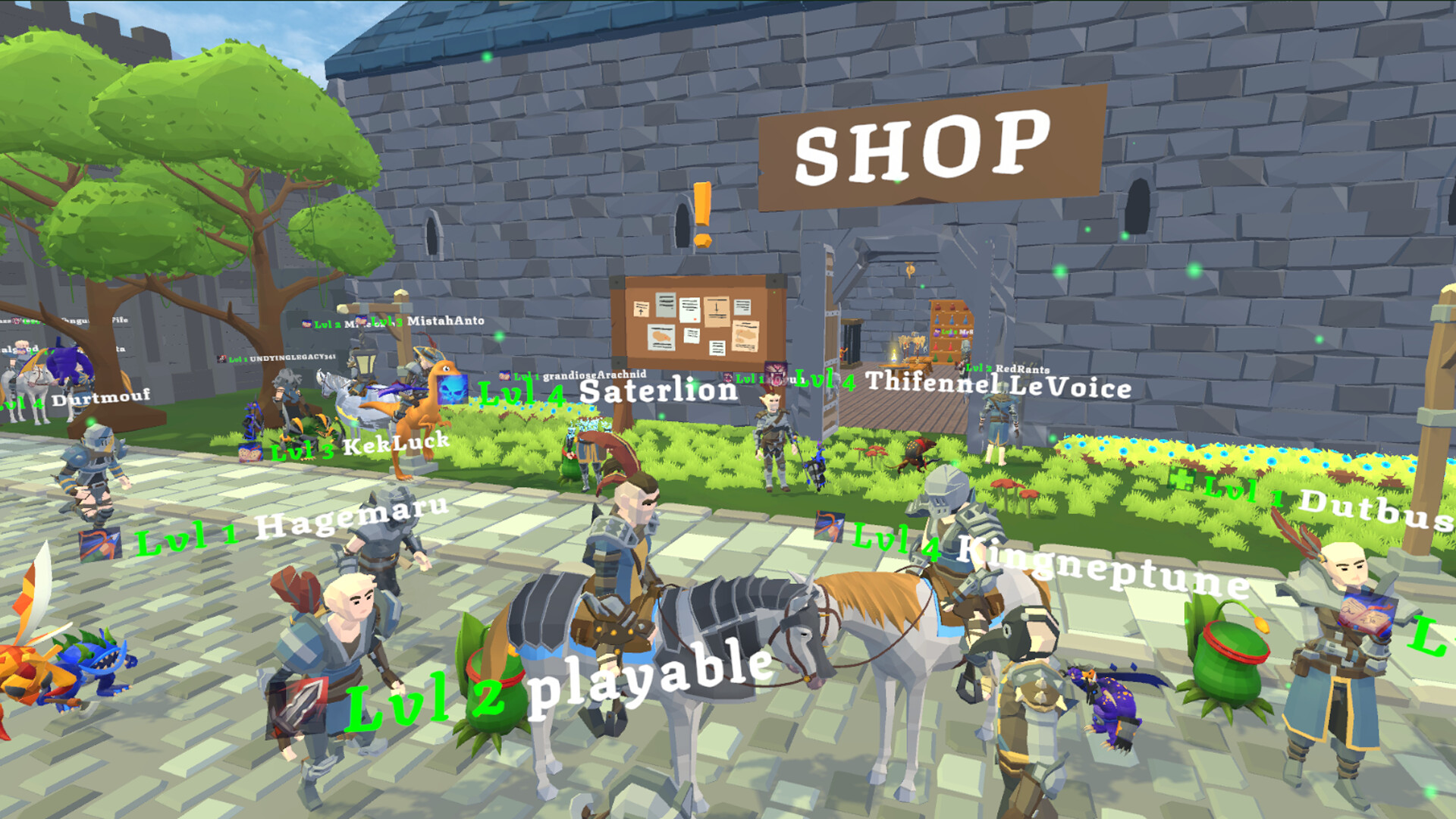 MMORPG NPC Simulator trailer