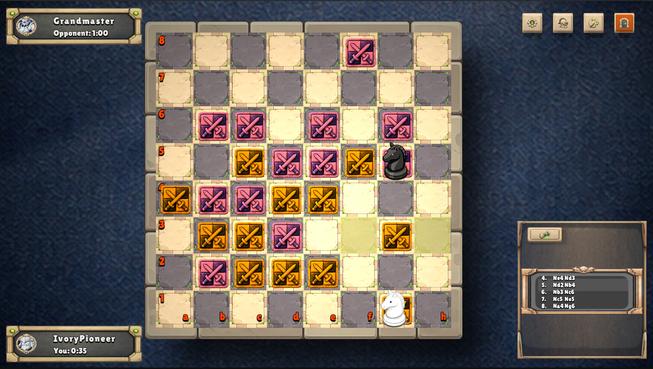 Knight Paths screenshot 4