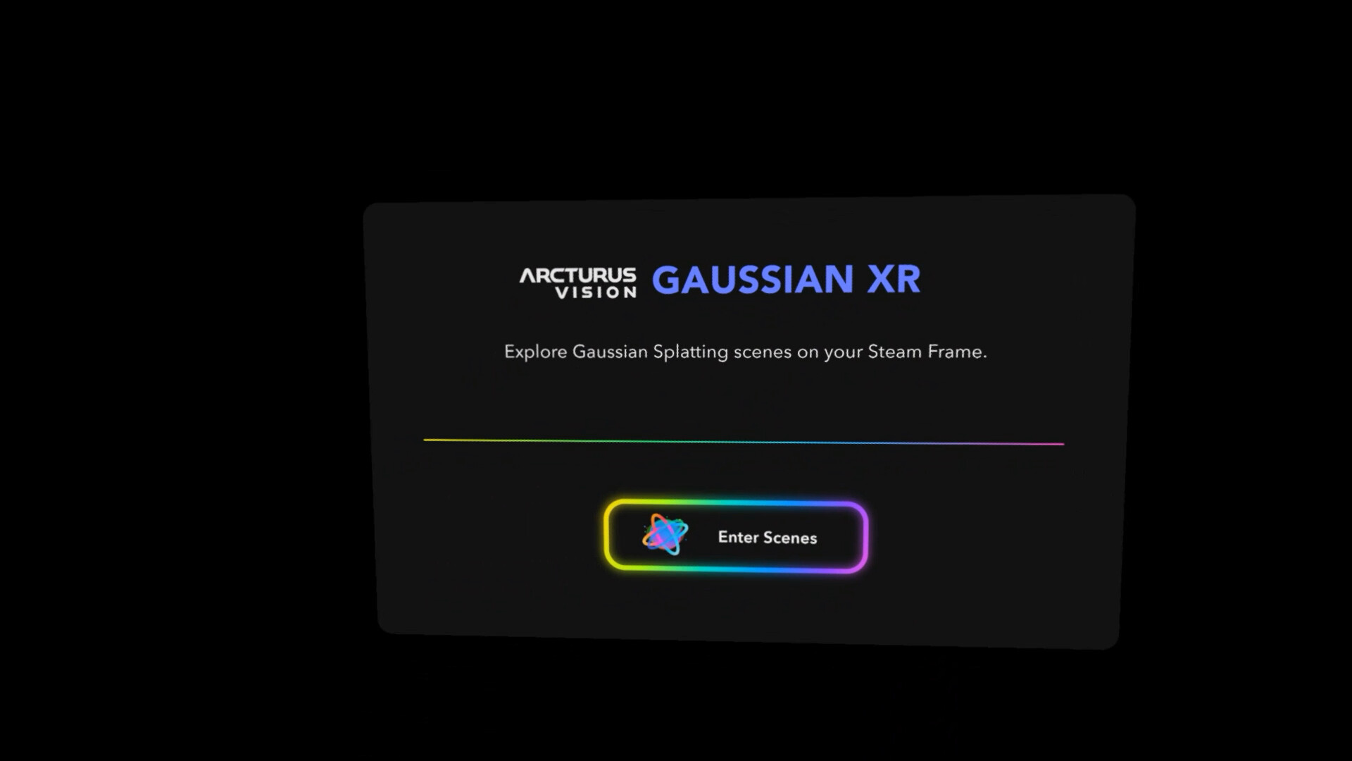 Arcturus Vision Gaussian XR trailer