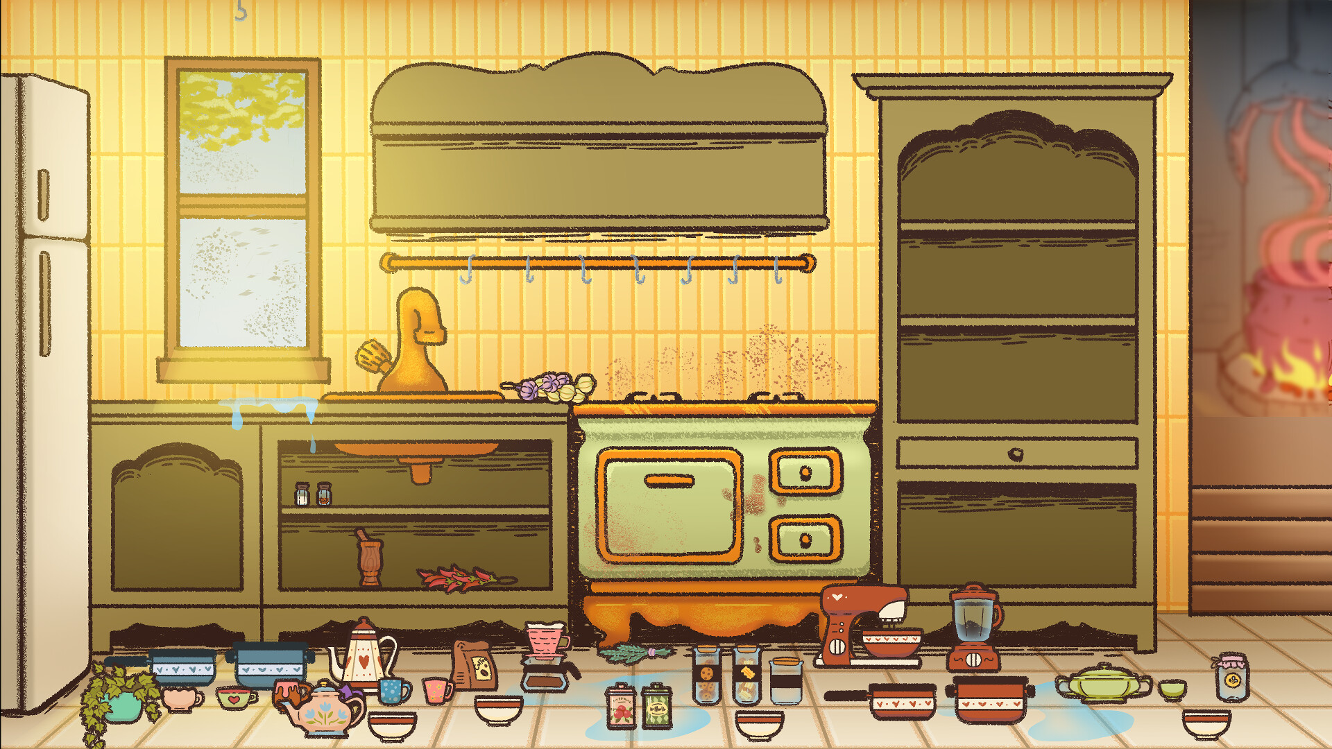 Messy Witch's House screenshot 2