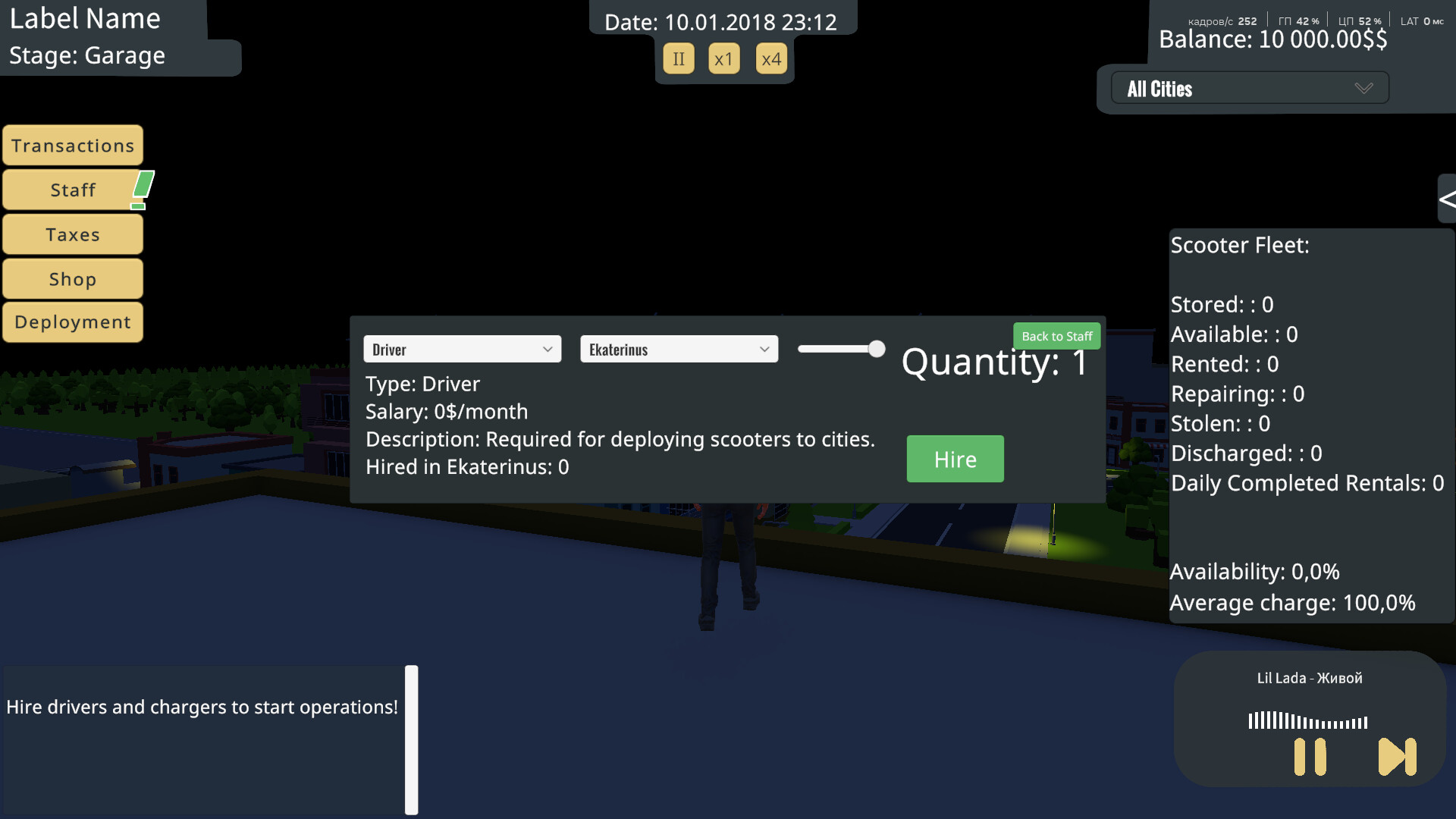 Kicksharing Tycoon trailer