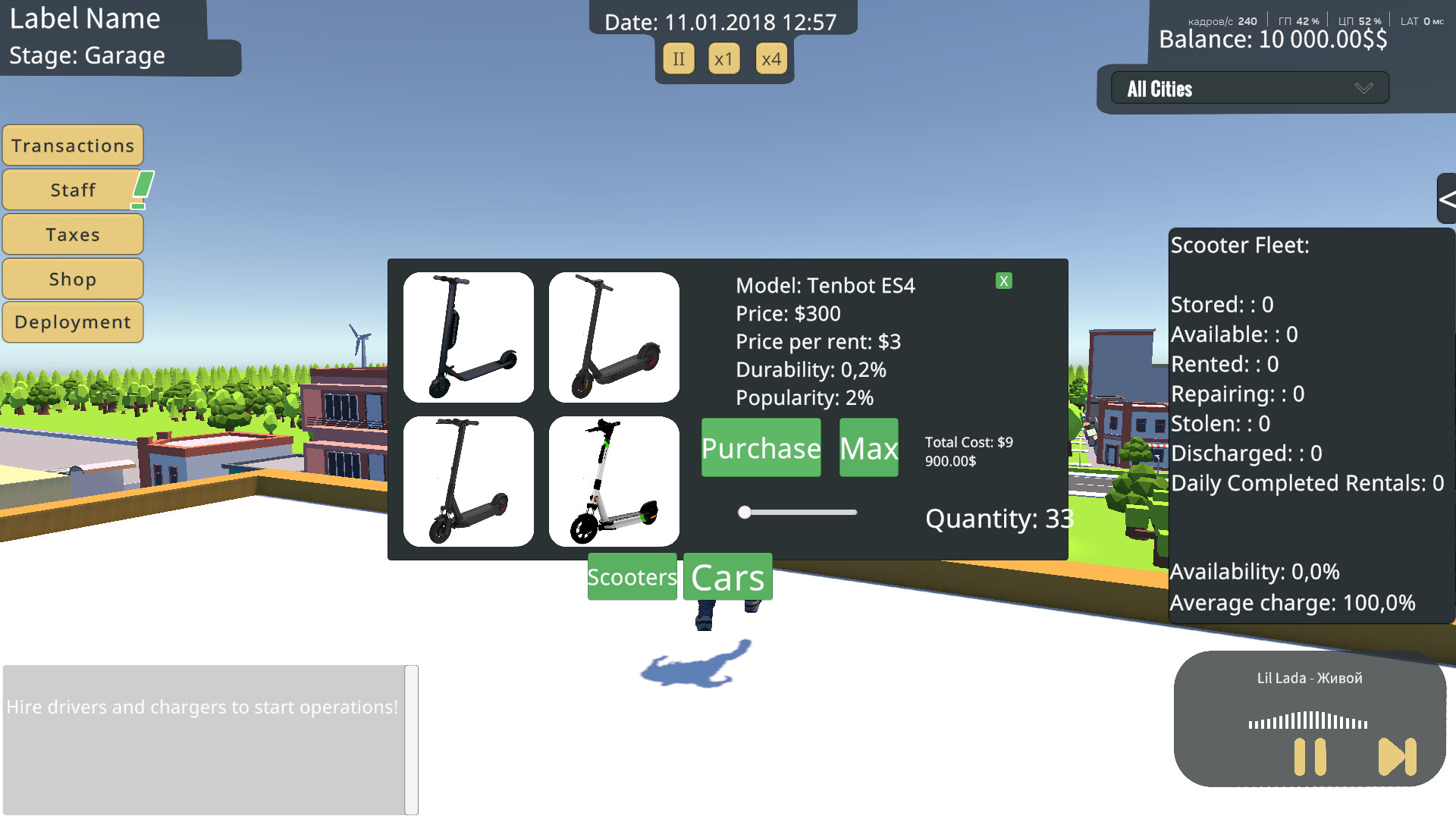 Kicksharing Tycoon screenshot 3