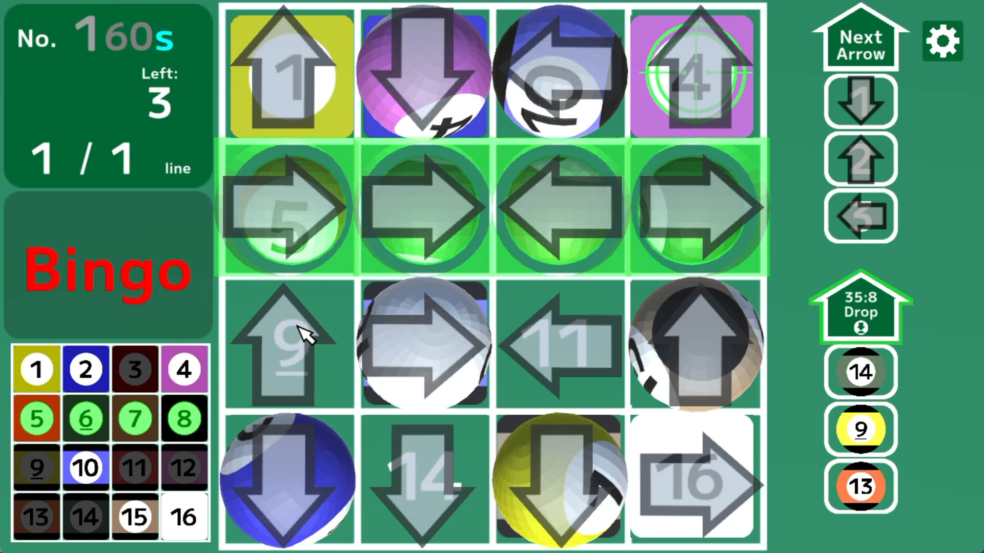 Arrow Bingo screenshot 4