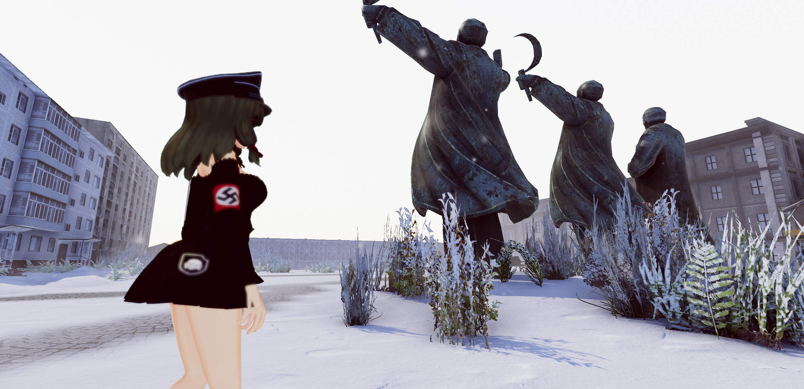 HITLER WAIFU 2 screenshot 2