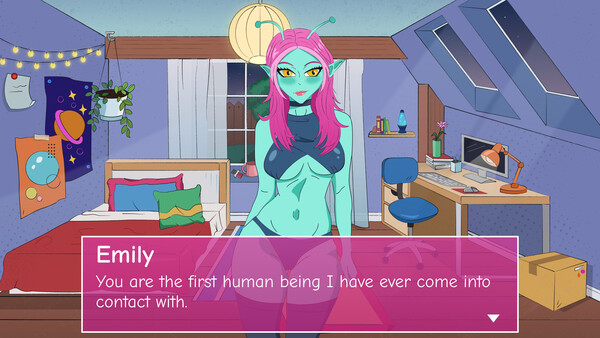 YOUR ALIEN ROOMMATE EMILY screenshot 2