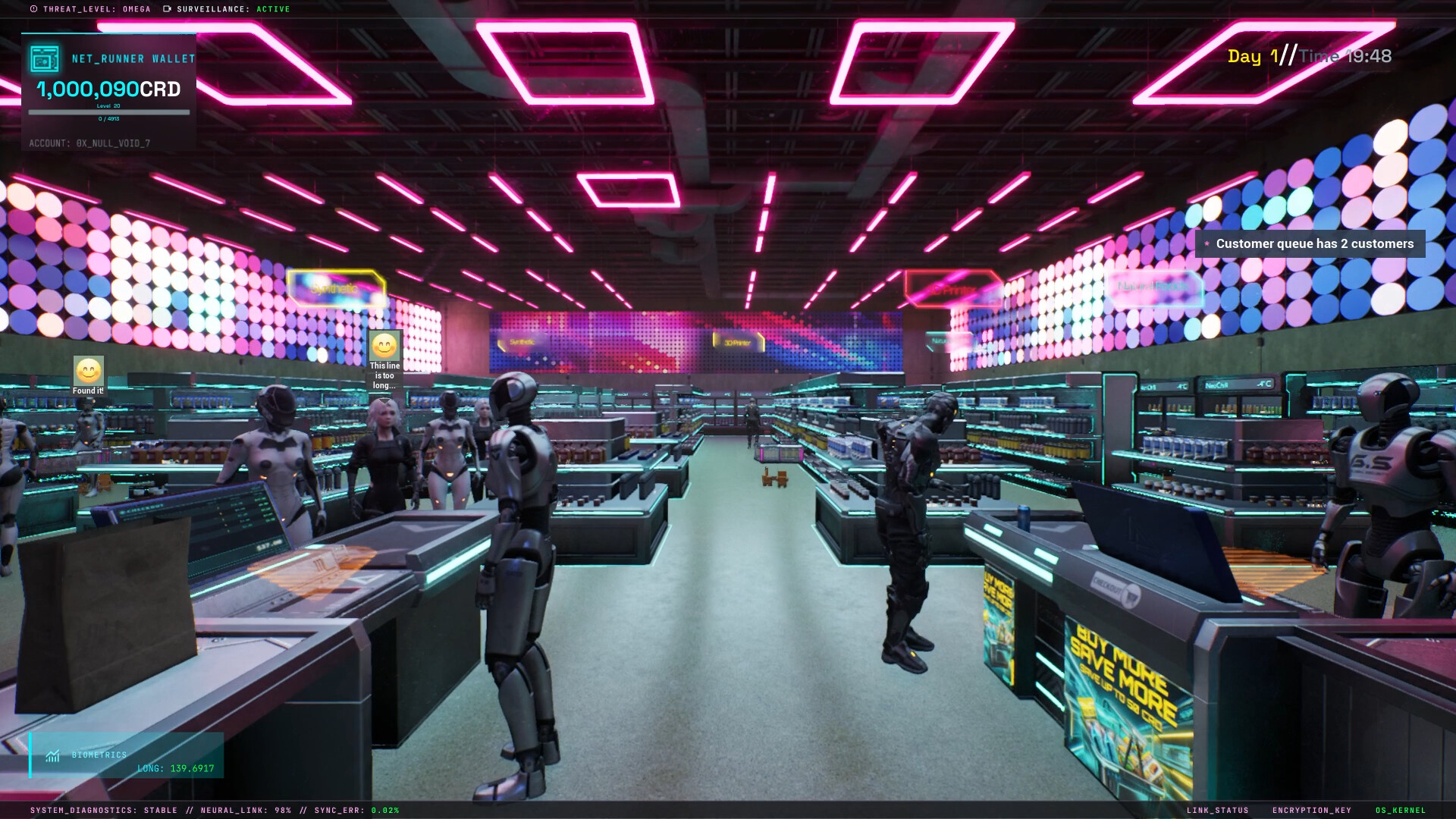 Cyberpunk Store Simulator trailer