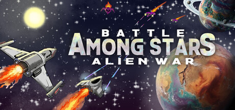 Cover art from Battle Among Stars - Alien War