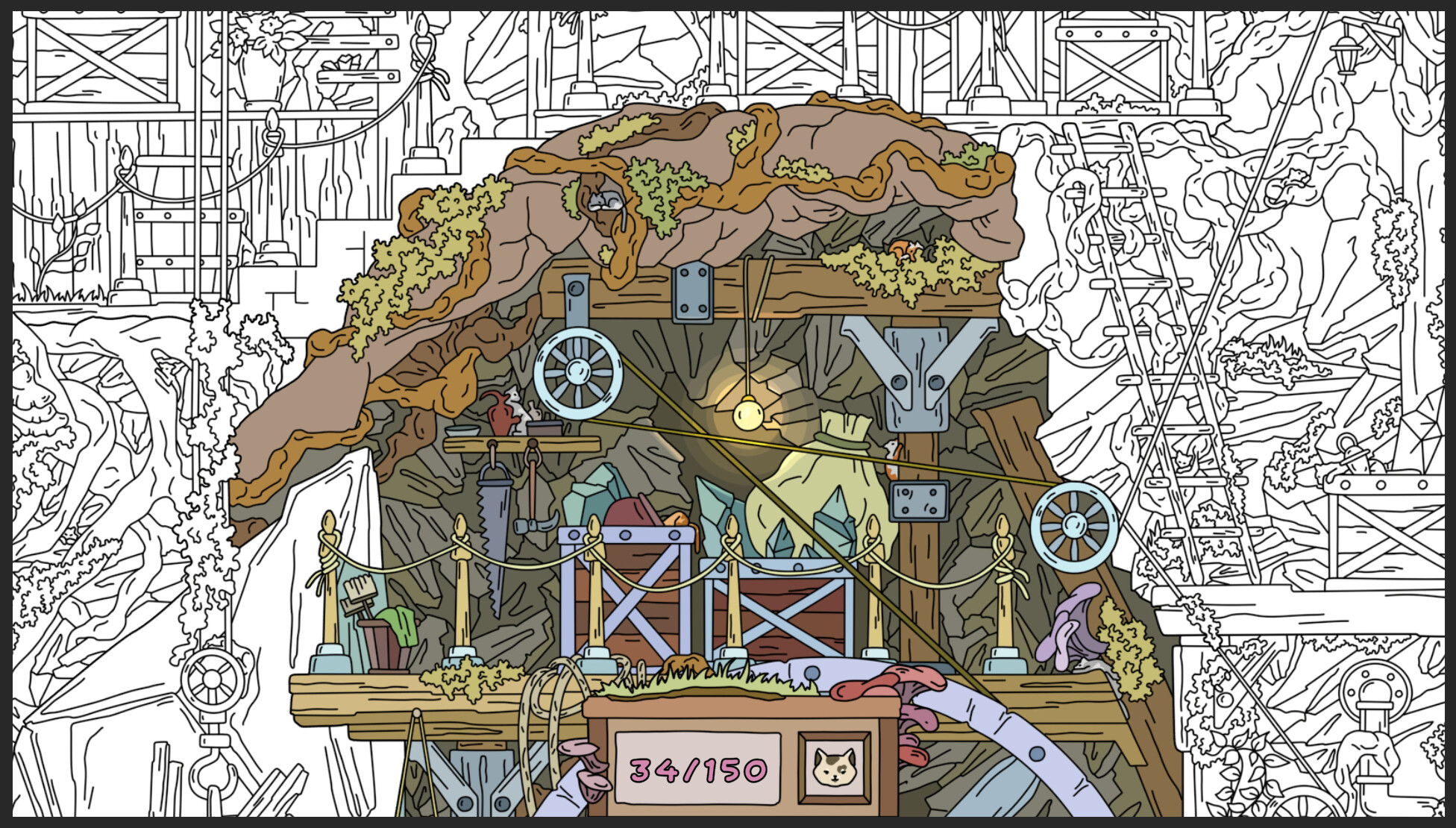 FIND KITTENS 13: Cave Town screenshot 2