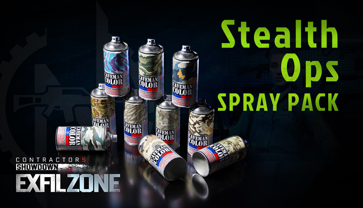 Contractors Showdown : ExfilZone - Stealth Ops Spray Pack