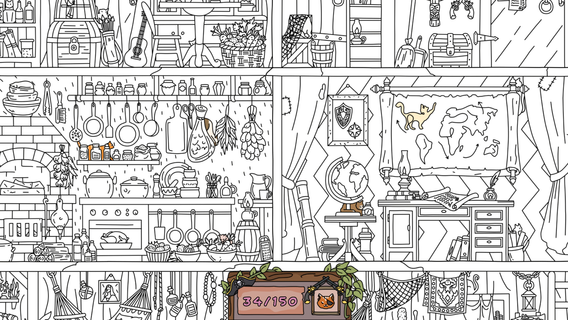 FIND KITTENS 12: Pirates screenshot 4