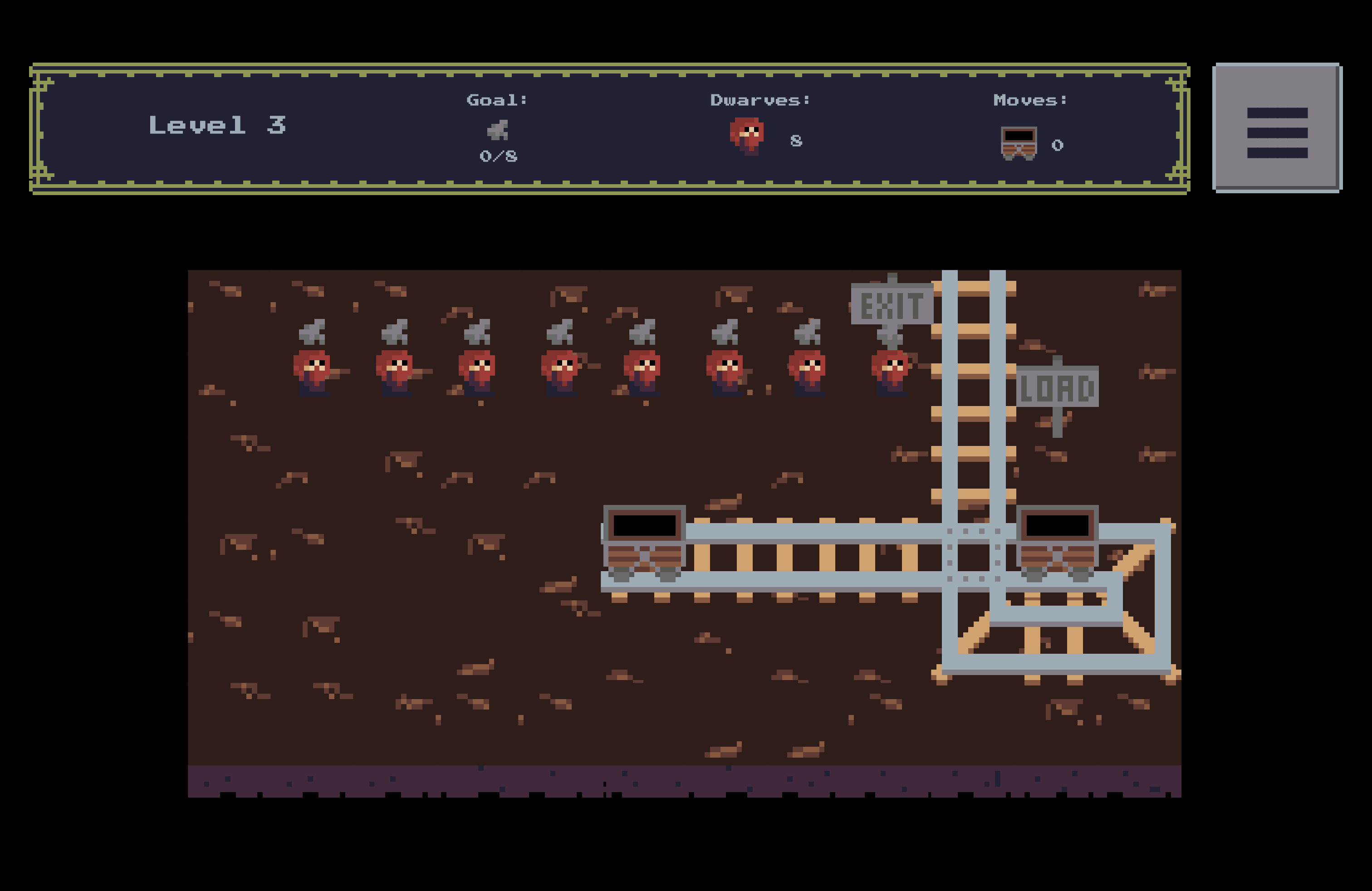Mine Cart Operator trailer
