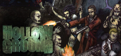 Cover art from Hollow Ground
