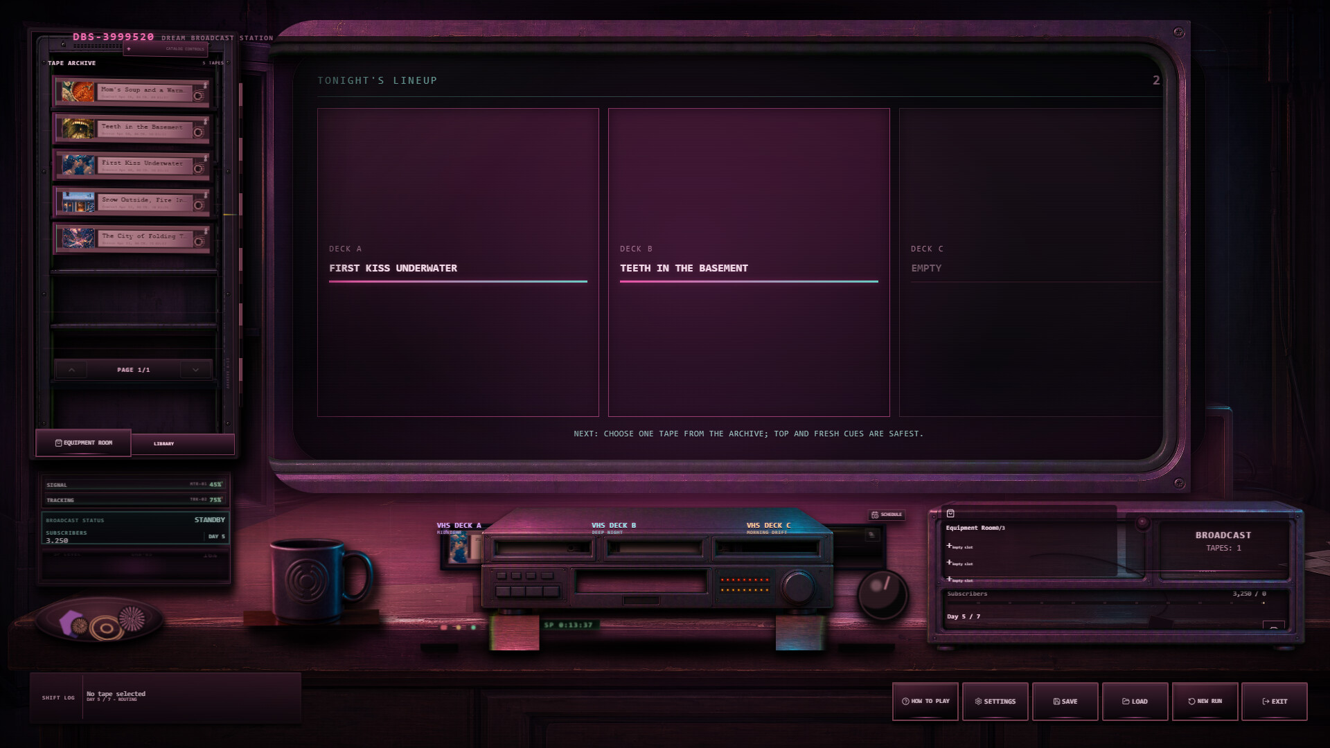 Dream Broadcast Simulator screenshot 2