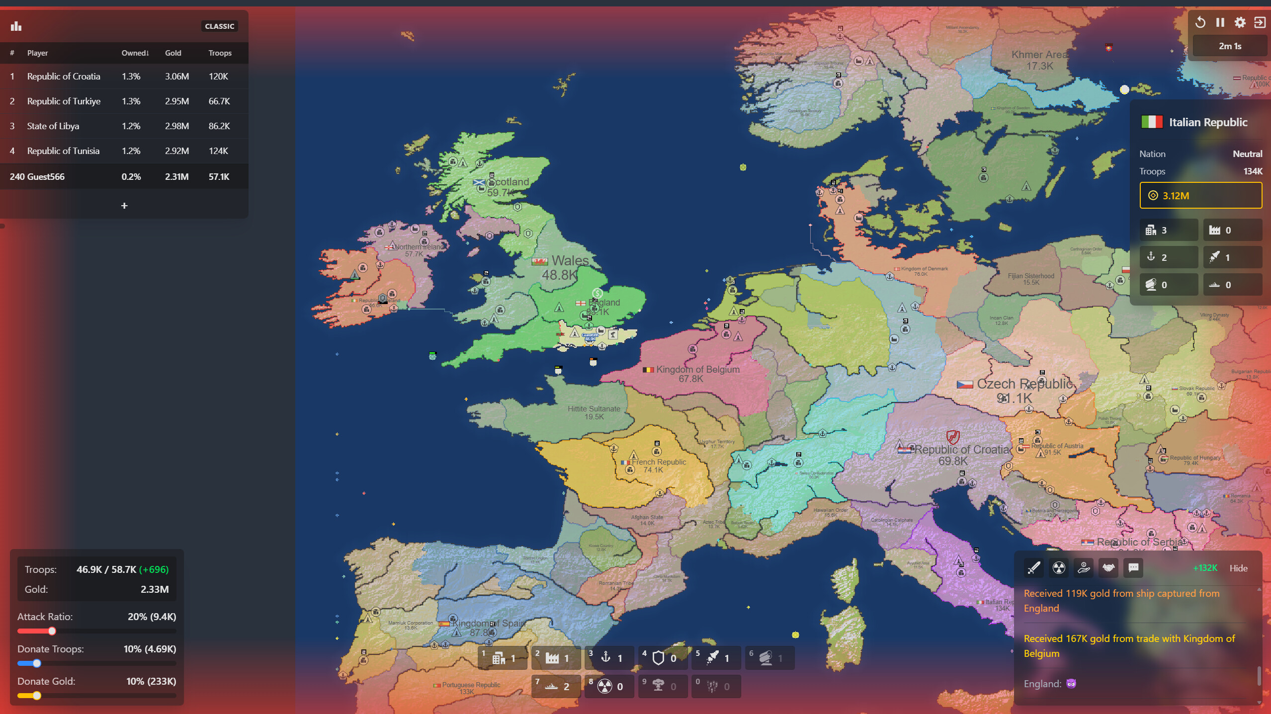 FrontWars screenshot 3