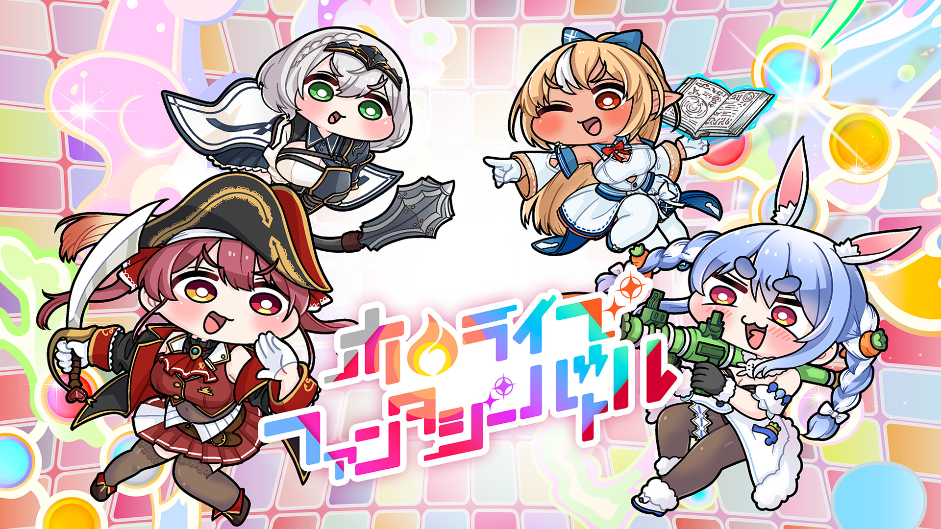 Hololive Fantasy Battle trailer