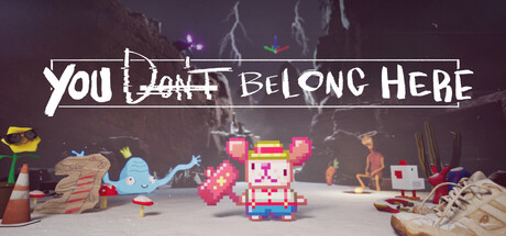 Cover art from You Don't Belong Here