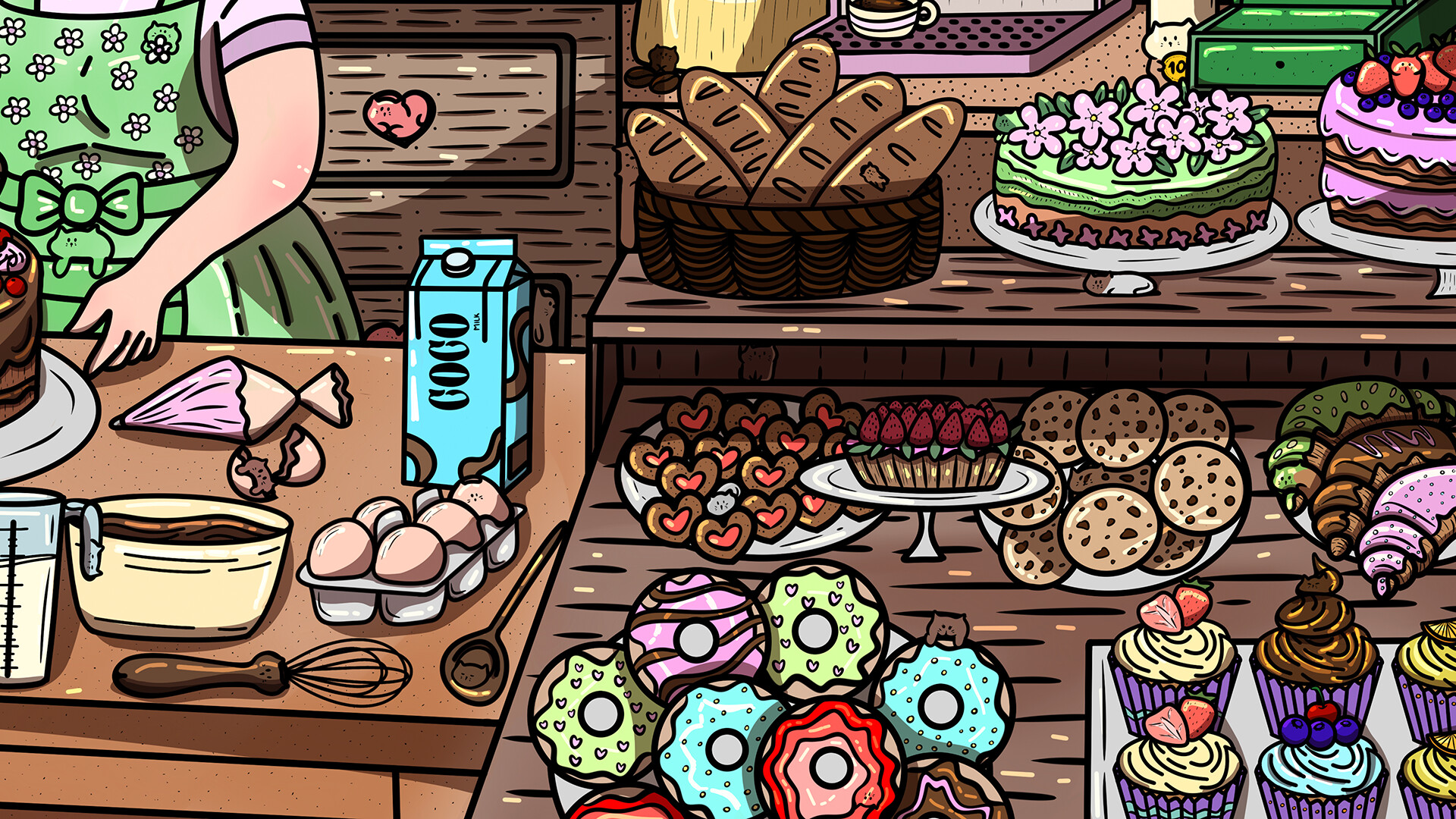 100 Bakery Cats screenshot 5