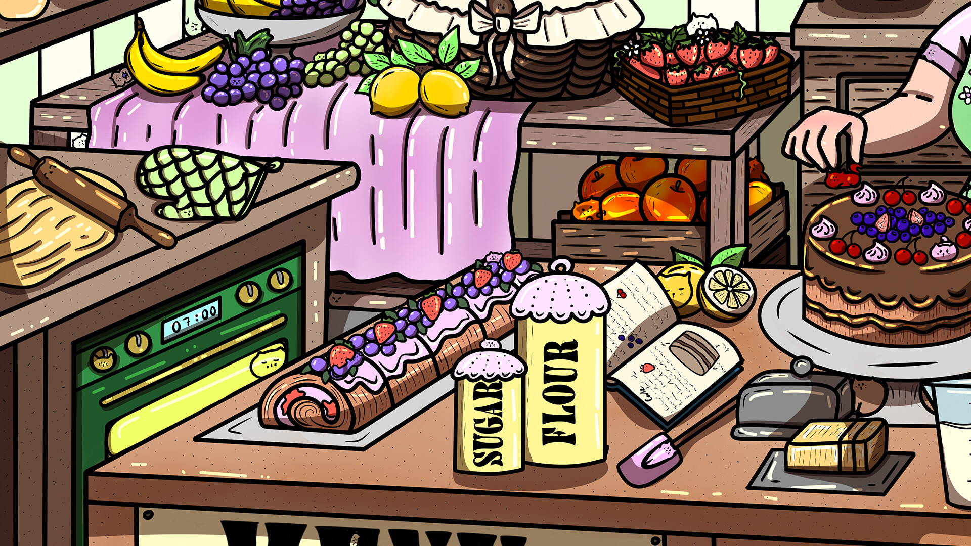 100 Bakery Cats screenshot 3