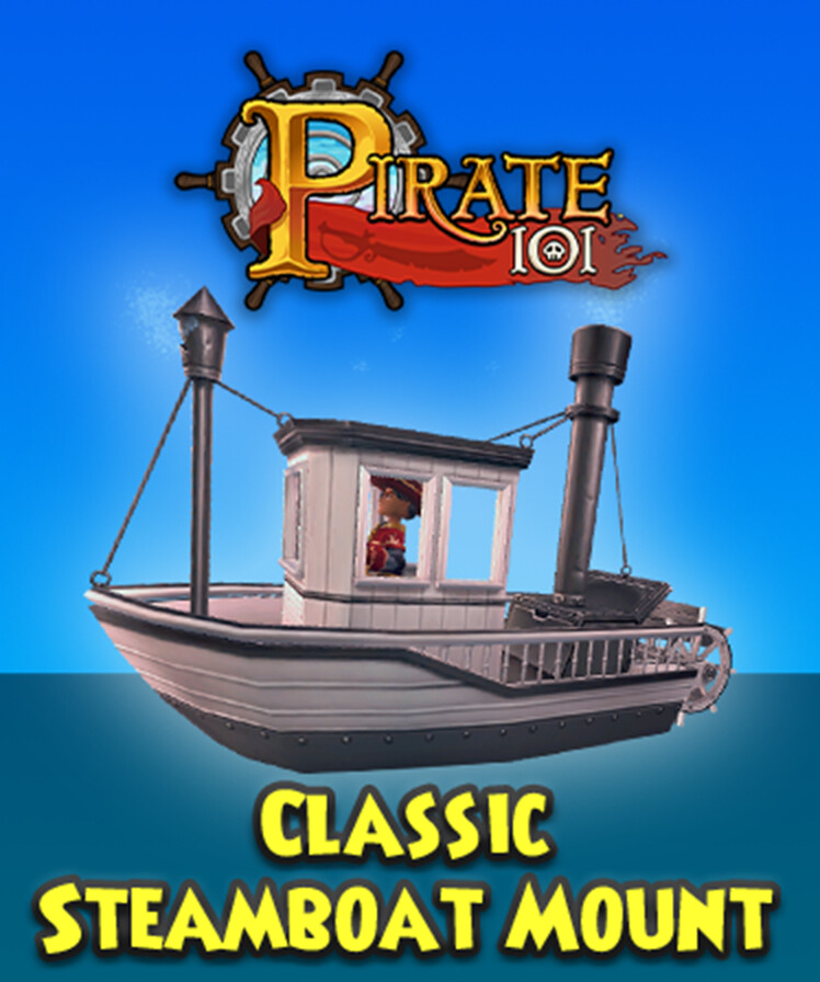 Pirate101 - Classic Steamboat Mount