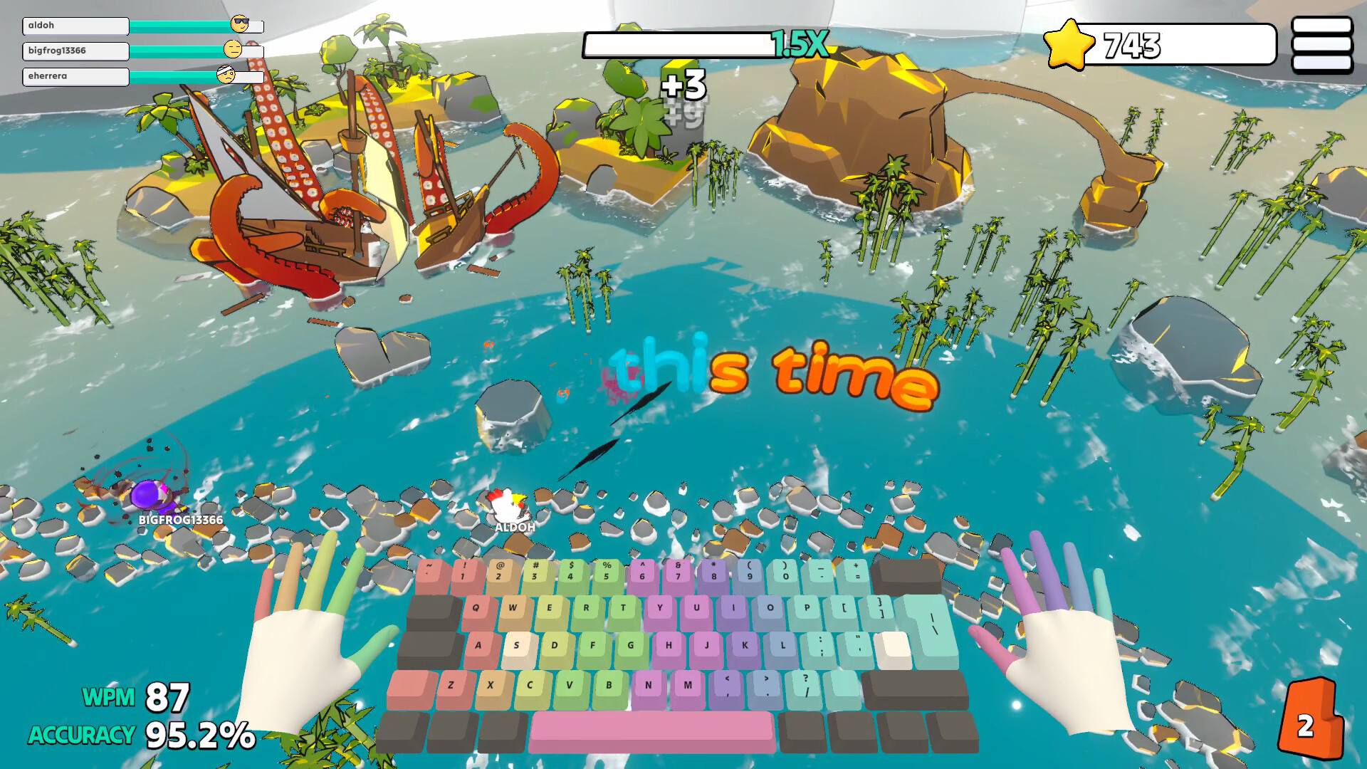 Typo Arena screenshot 2